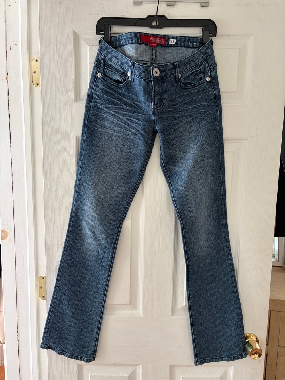 Guess Women's Dark Blue Boot-Cut Jeans